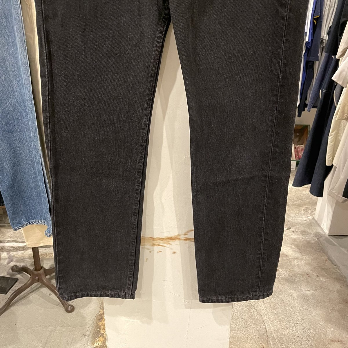 Levi's 501 90年代 リーバイス501 後染めブラックデニムパンツ Levi's 501 90年代 リーバイス501 後染めブラックデニムパンツ