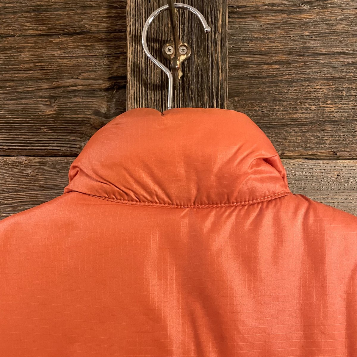 70s THE NORTH FACE ダウンベスト 茶タグ オレンジ USA製 ノース 70s THE NORTH FACE ダウンベスト 茶タグ オレンジ USA製 ノース