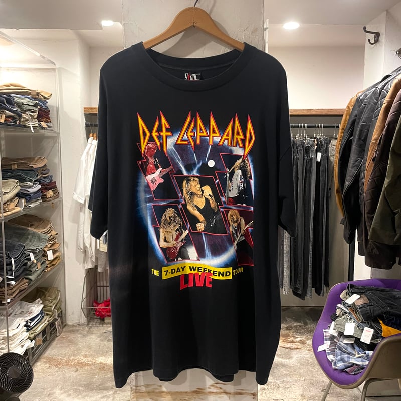 90s GIANT S/S バンドTシャツ DEF LEPPARD USA製 Size XXL 90s GIANT S/S バンドTシャツ DEF LEPPARD USA製 Size XXL
