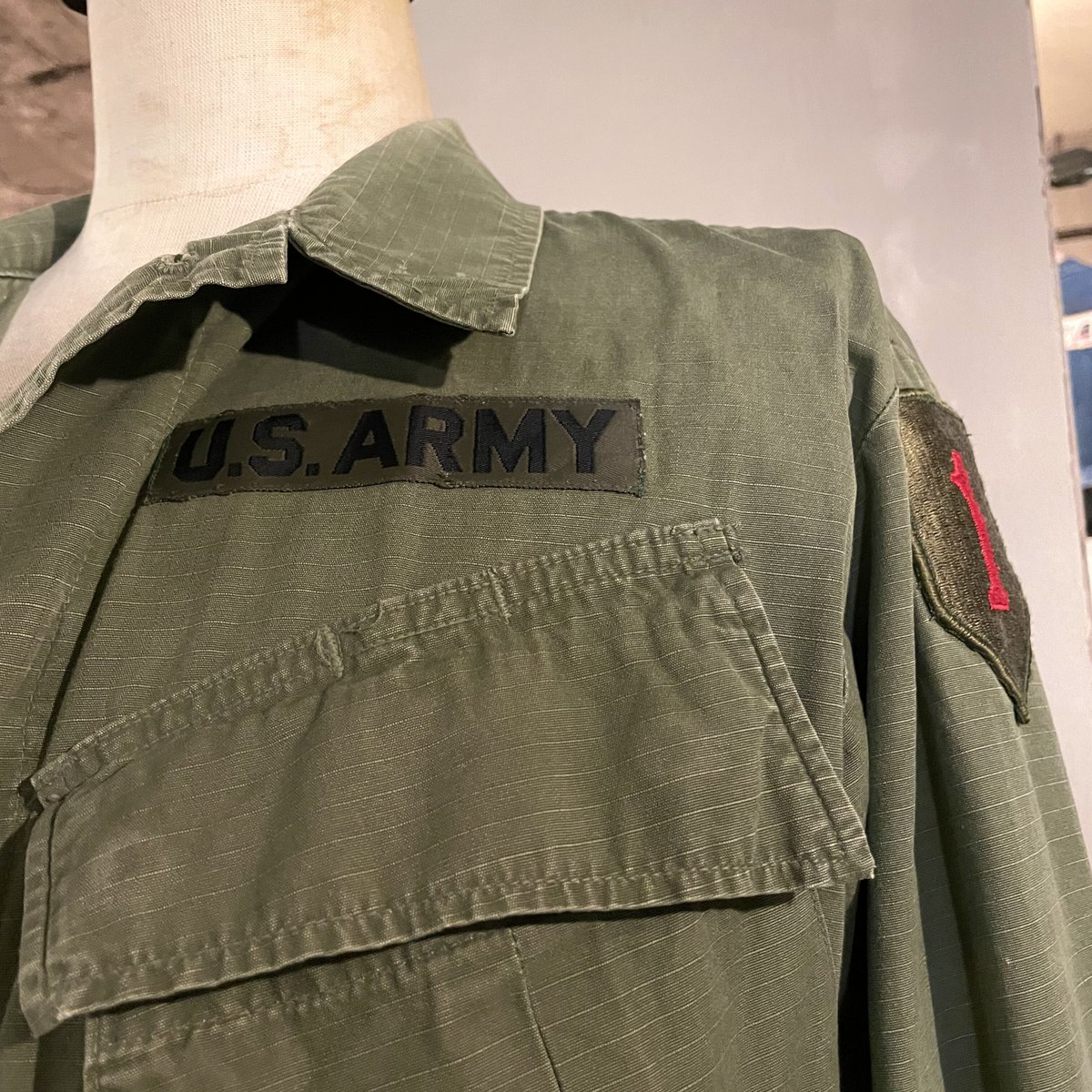 70s US ARMY Jungle Fatigue Jacket 5th Type ジャング 70s US ARMY Jungle Fatigue Jacket 5th Type ジャング