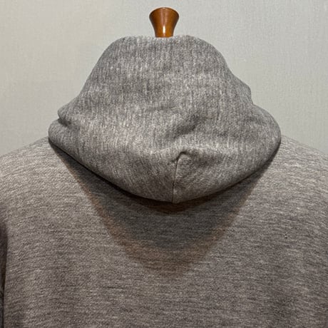 70s　RUSSELL　L/S スウェット パーカー　USA製　Size S　カレッジスウェット　ウィングフット　Rayon混　金タグ ラッセル　(S5346)