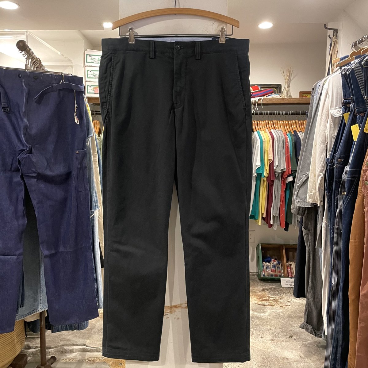 POLO Ralph Lauren チノパン ブラック コットンパンツ ラルフ POLO Ralph Lauren チノパン ブラック コットンパンツ ラルフ
