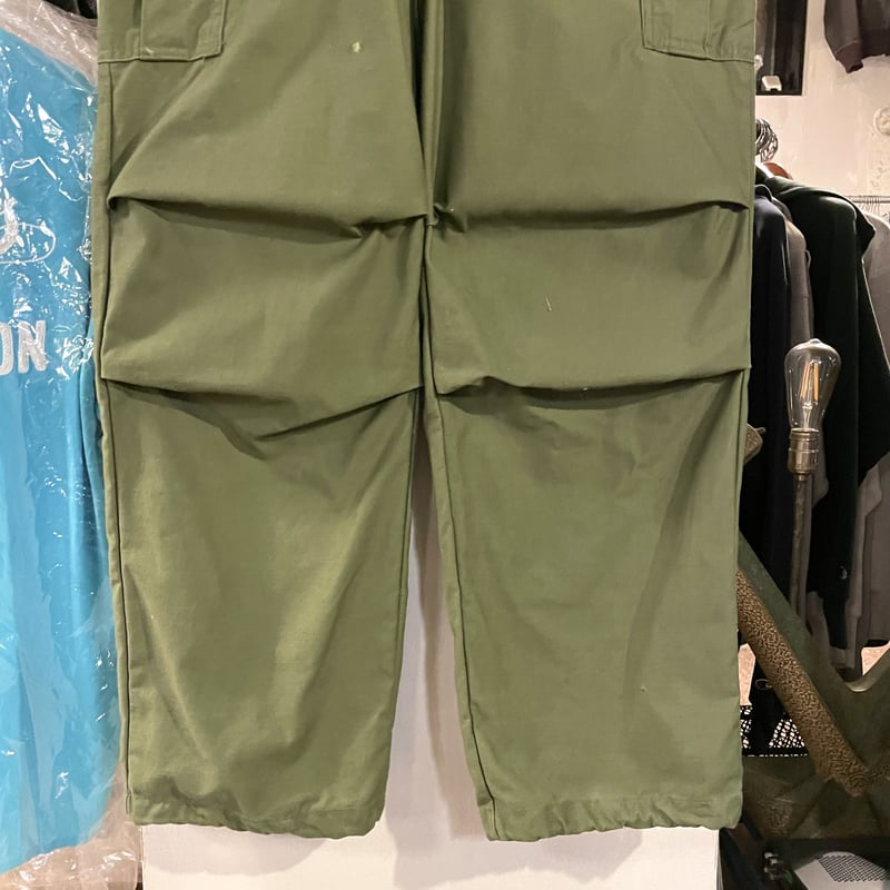 M-65 フィールドパンツ 70s 実物 アメリカ軍 77年製　usarmy 77年製 US ARMY M-65 Field Pants オリーブ Medium-Regular 70s