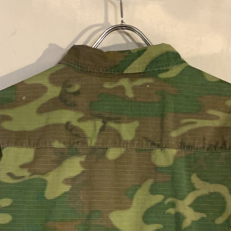 70s USMC Jungle Fatigue Jacket グリーンリーフカモ