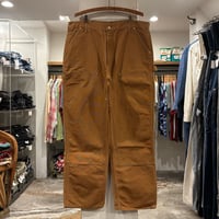 Carhartt　Duck Painter Pants　Double Knee　38×31　USA製　ダック地　ペインターパンツ　ダブルニー　ワークパンツ　カーハート　(S4739)