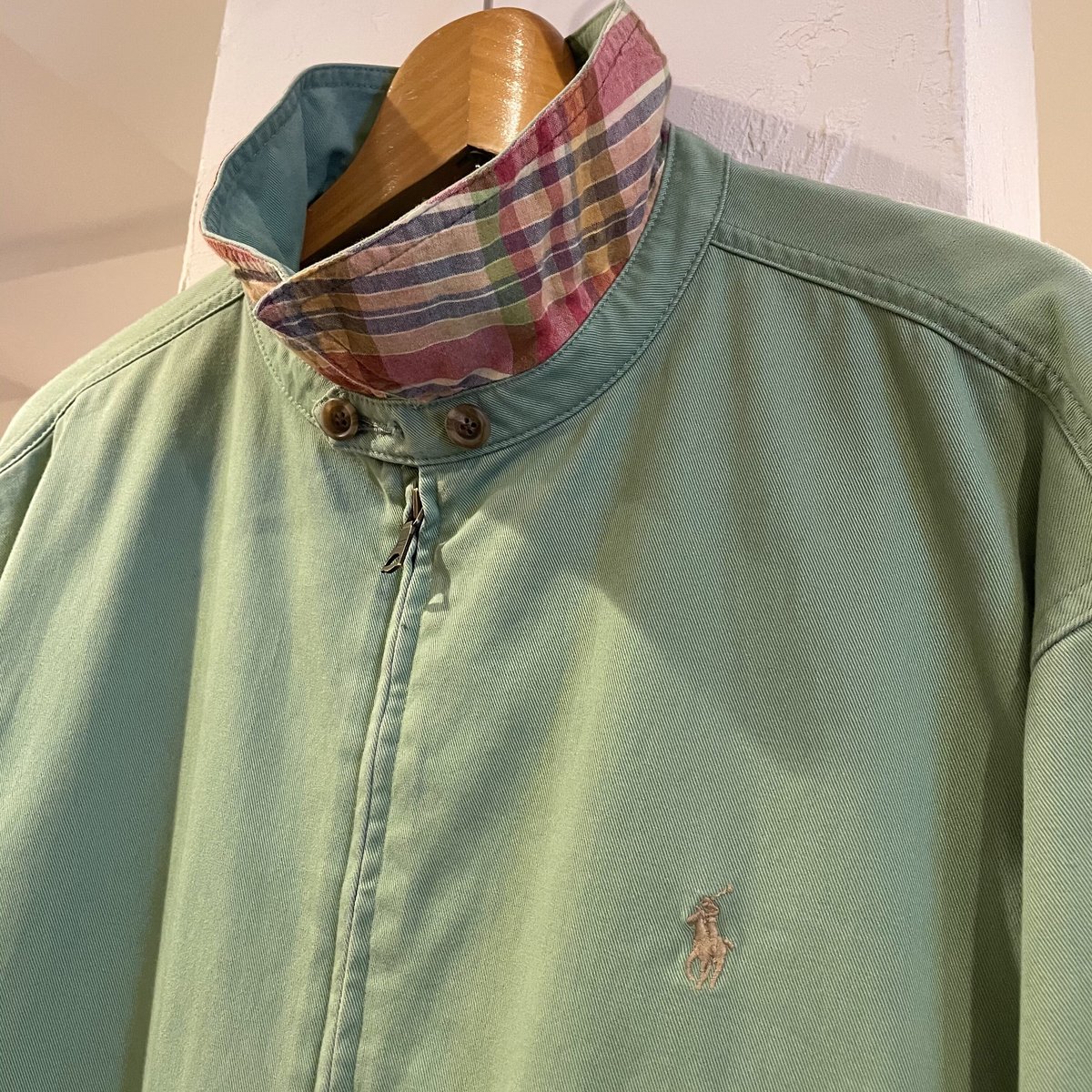 POLO RALPH LAUREN スイングトップ 襟裏チェック ラルフローレン POLO RALPH LAUREN スイングトップ 襟裏チェック ラルフローレン