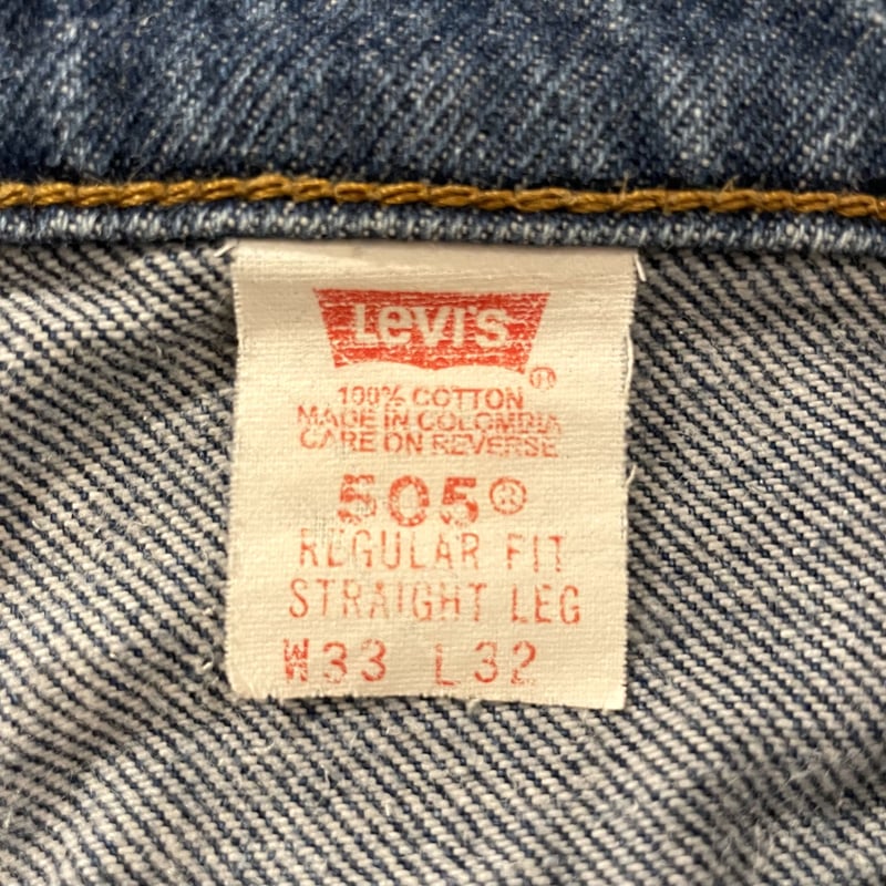 90s Levi's 505 リーバイス505 デニムパンツ ヒゲ 1998年製 (S1520