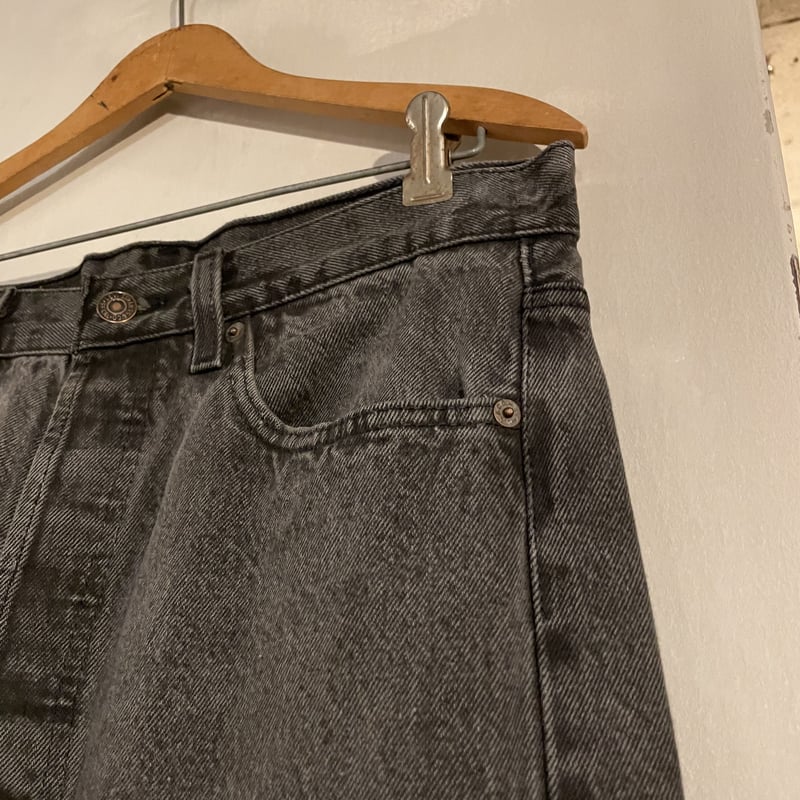 90s Levi's 501-0660 リーバイス 後染めブラックデニム 32×32 90s Levi's 501-0660 リーバイス 後染めブラックデニム 32×32
