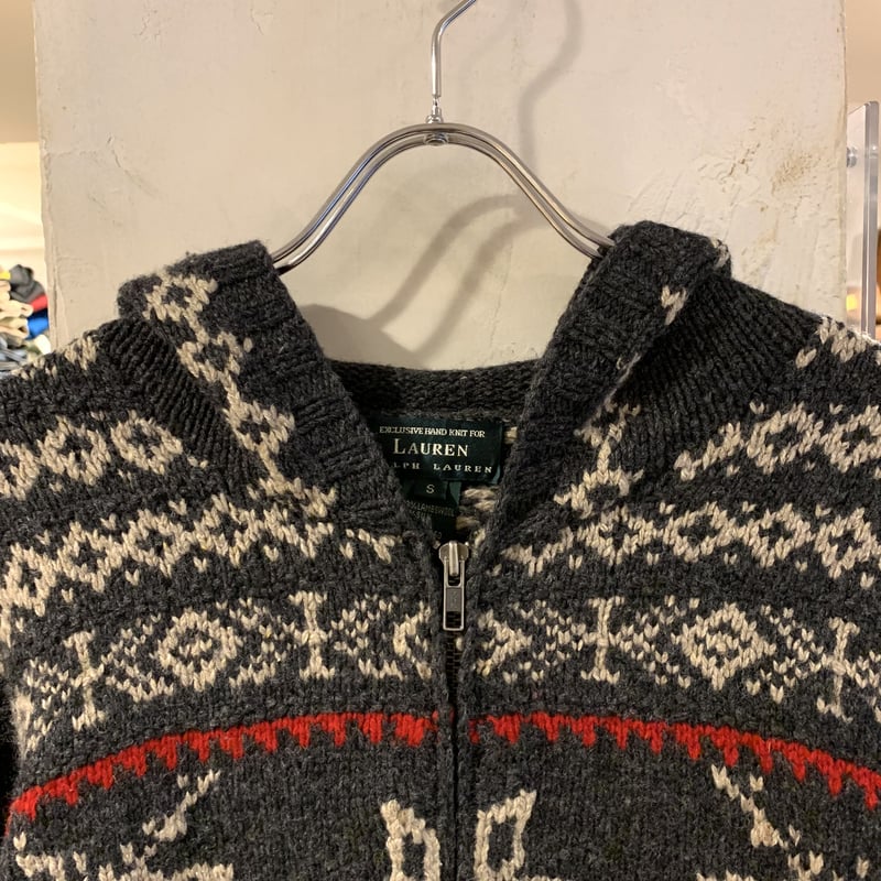 LAUREN Ralph Lauren フルジップニットパーカー ラルフローレン LAUREN Ralph Lauren フルジップニットパーカー ラルフローレン