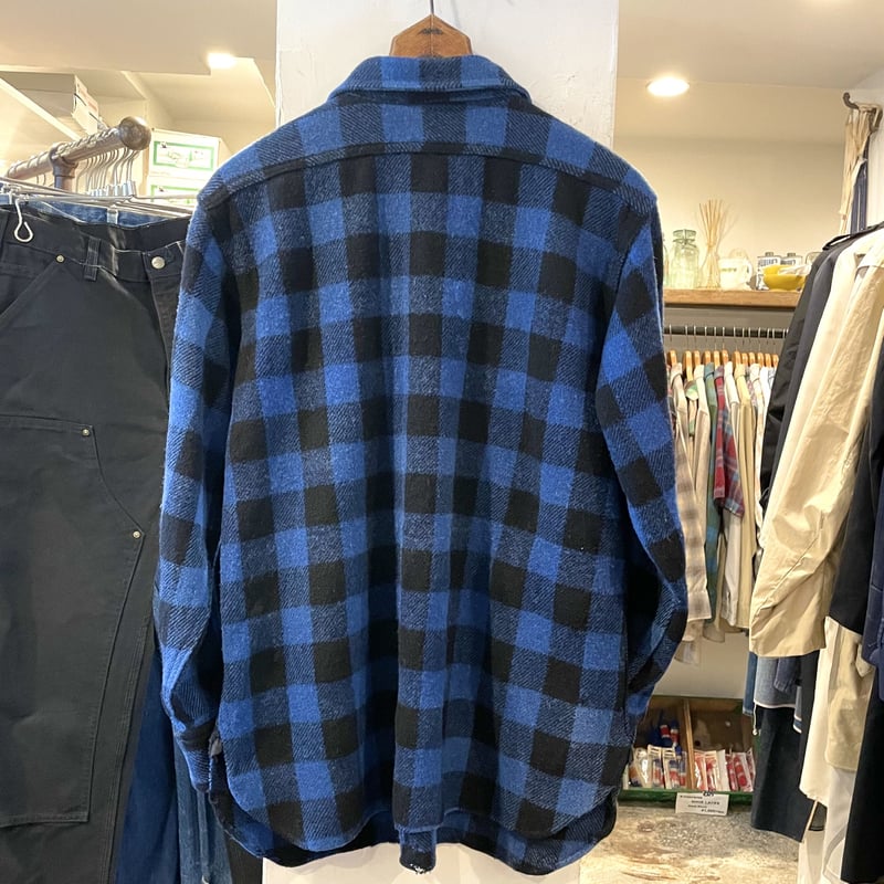 FIVE BROTHER ハーフジップウールシャツ チンストラップ マチ付き
