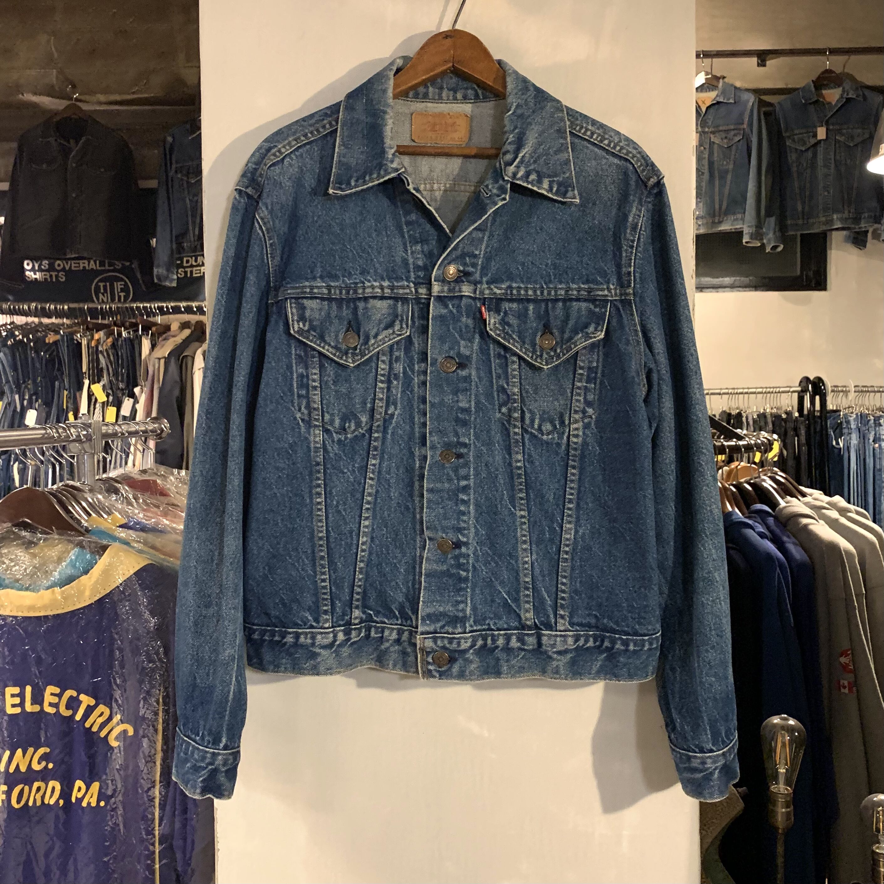 70s Levi's 70505 0217 リーバイス デニムジャケット 2ポケ ビッグ