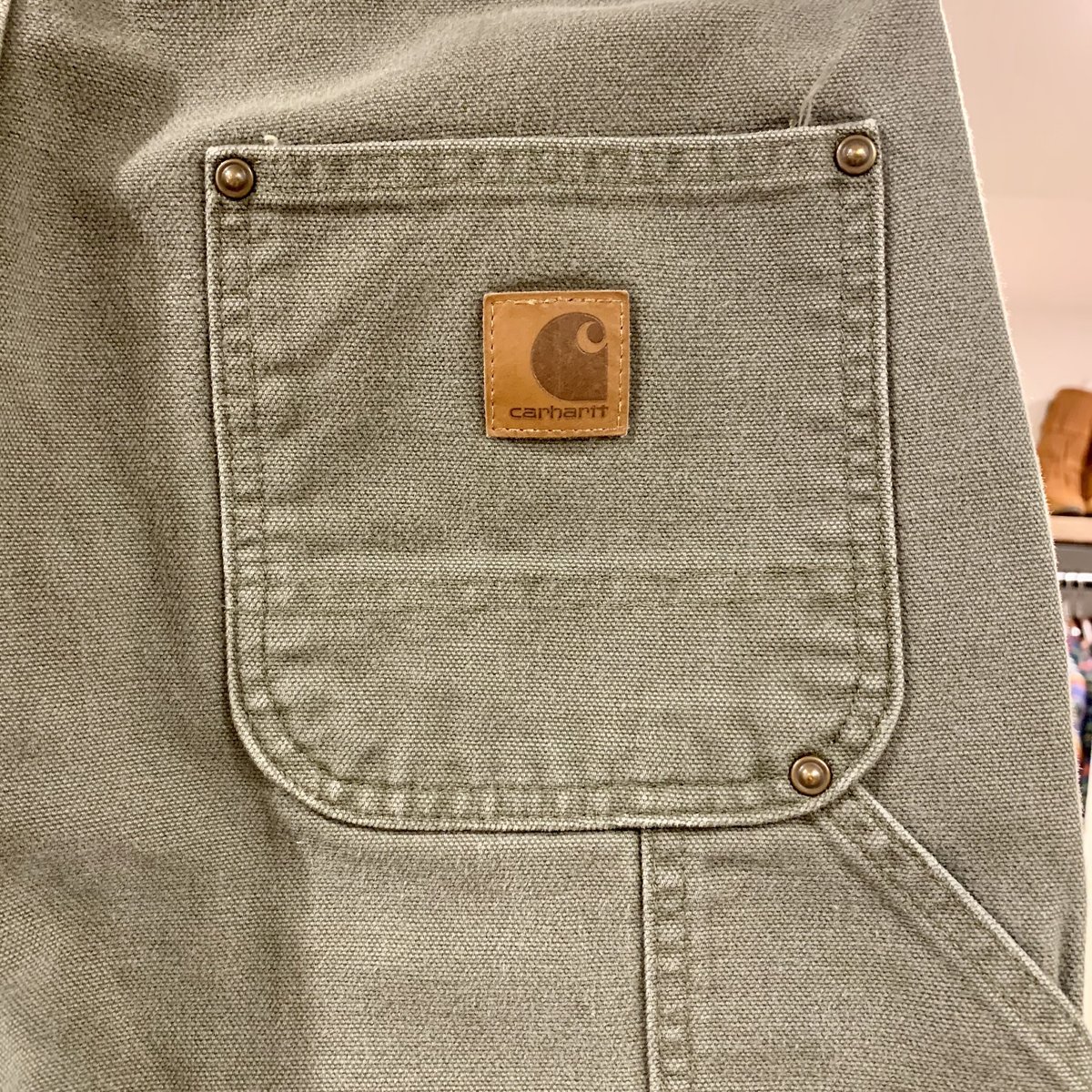 Carhartt ペインターパンツ ダブルニー モスグリーン ワーク Carhartt ペインターパンツ ダブルニー モスグリーン ワーク