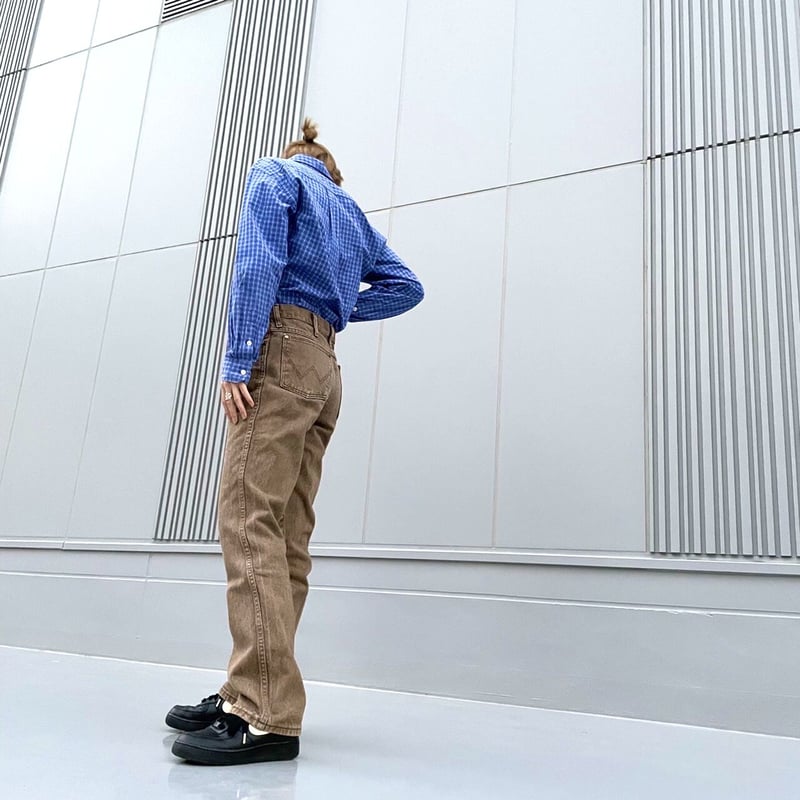 Wrangler カラーデニムパンツ ブラウン 0936BKW ラングラー デニム