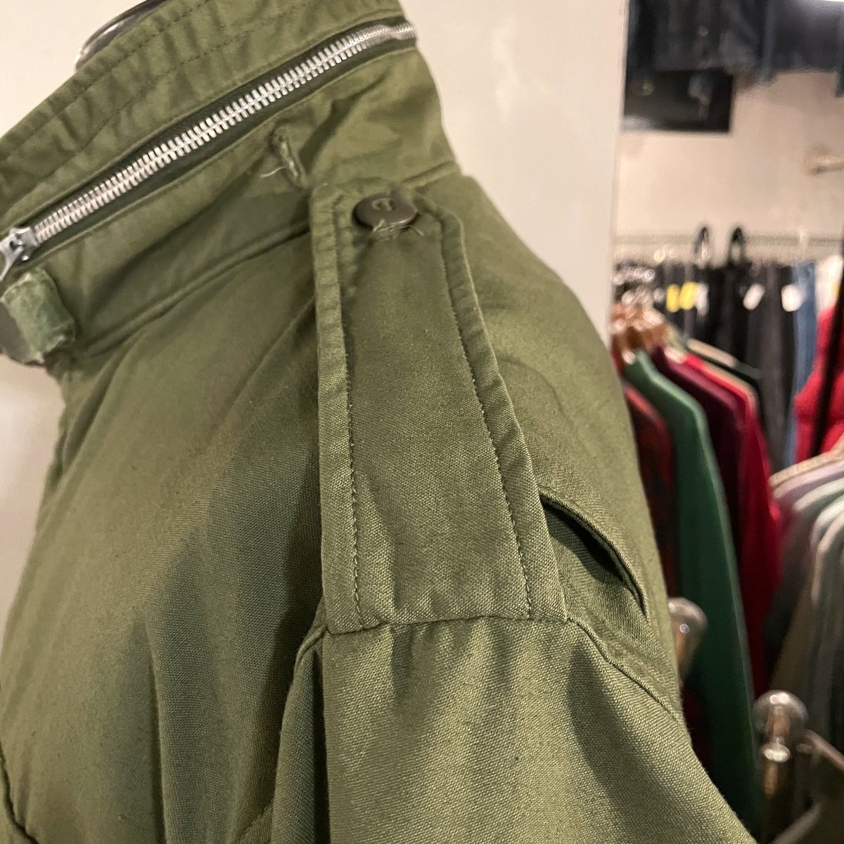 60s US ARMY M-65 Field Jacket 2ndタイプ アルミジップ DEA
