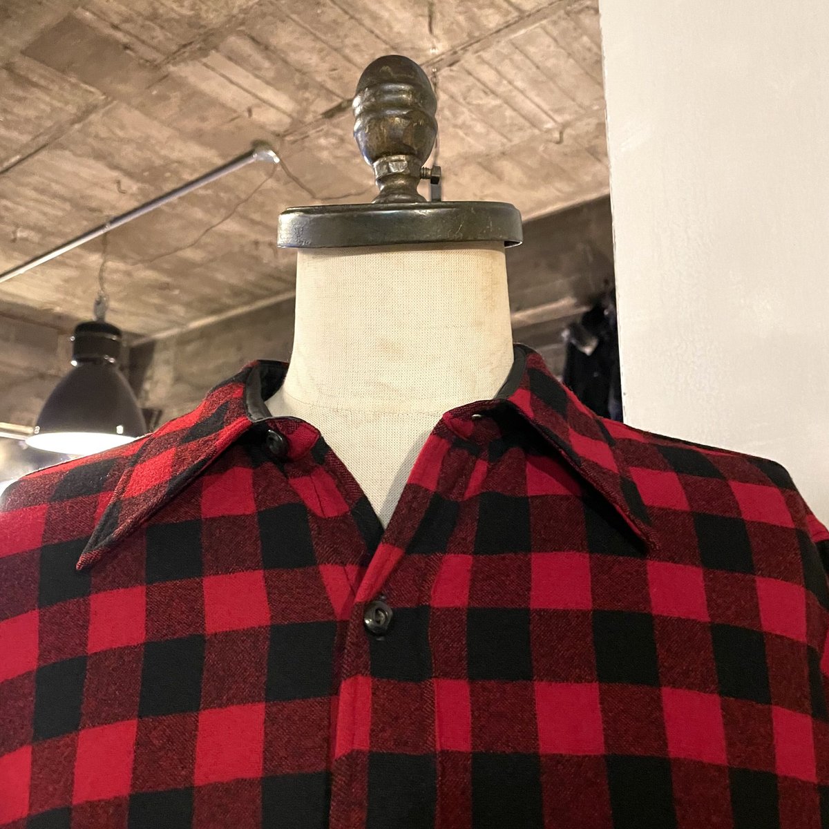 40s PENDLETON Vintage Wool Shirt ウールシャツ バッファローチ