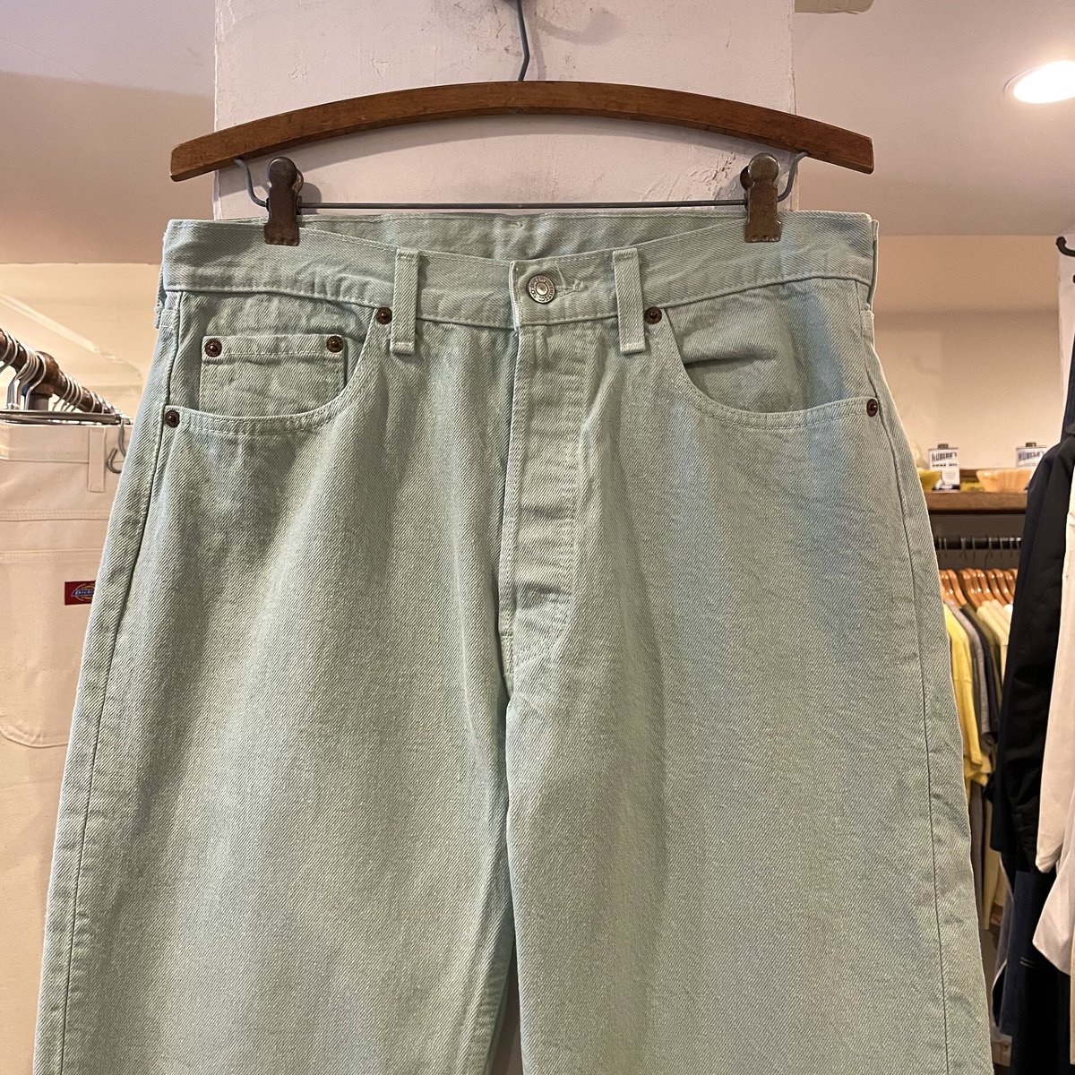 Levi's 501-0632 80年代 リーバイス501 後染めカラーデニム USA製 19...