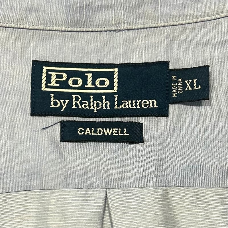 90s Polo by Ralph Lauren CALDWELL S/Sオープンカラーシャツ 90s Polo by Ralph Lauren CALDWELL S/Sオープンカラーシャツ