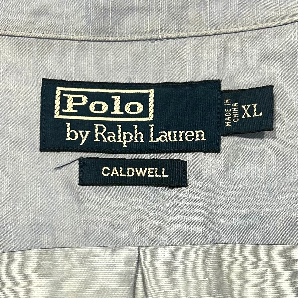 90s Polo by Ralph Lauren CALDWELL S/Sオープンカラーシャツ