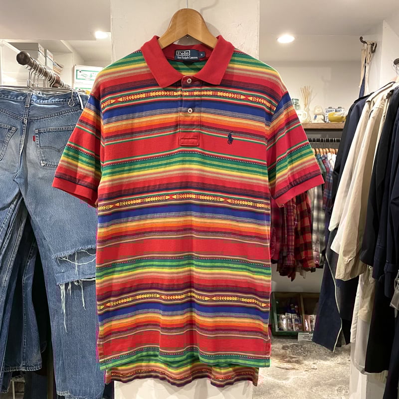 Polo by Ralph Lauren ネイティブ柄 ポロシャツ ラルフローレン