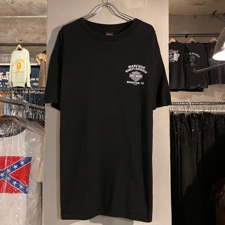 90s　HARLEY-DAVIDSON　S/S Tシャツ　ハーレーT　USA製　Size XL　H.O.G　©1998年　ミントコンディション　(S4912)