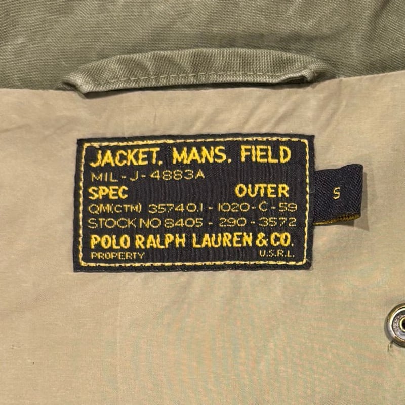 美品 POLO RALPH LAUREN M43 FIELD JACKET POLO RALPH LAUREN M43 Field Jacket Size S ラルフロー