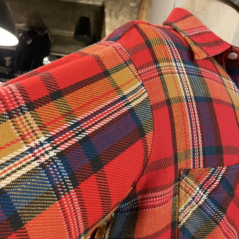 70s BIG MAC ネルシャツ JC Penny USA製 コットンシャツ チェック柄 (