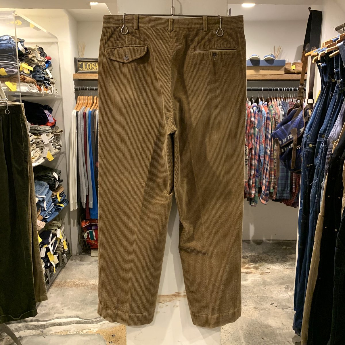 Polo by Ralph Lauren コーデュロイパンツ ラルフローレン タック入り