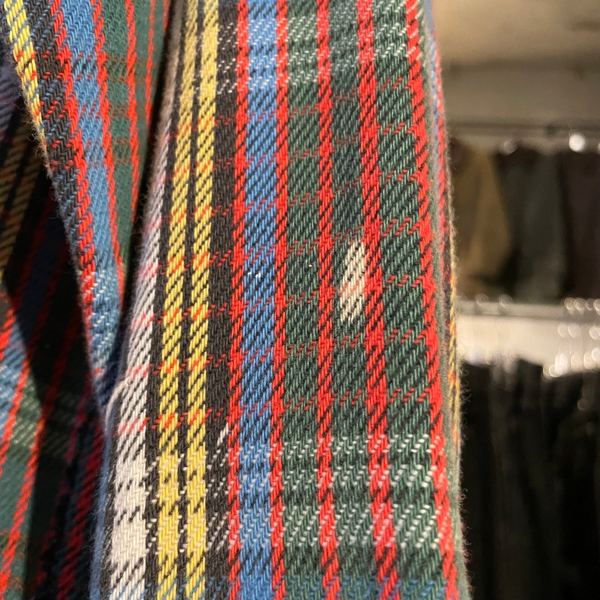 80s BIG MAC L/S ネルシャツ USA製 Size M ビッグマック (S4604