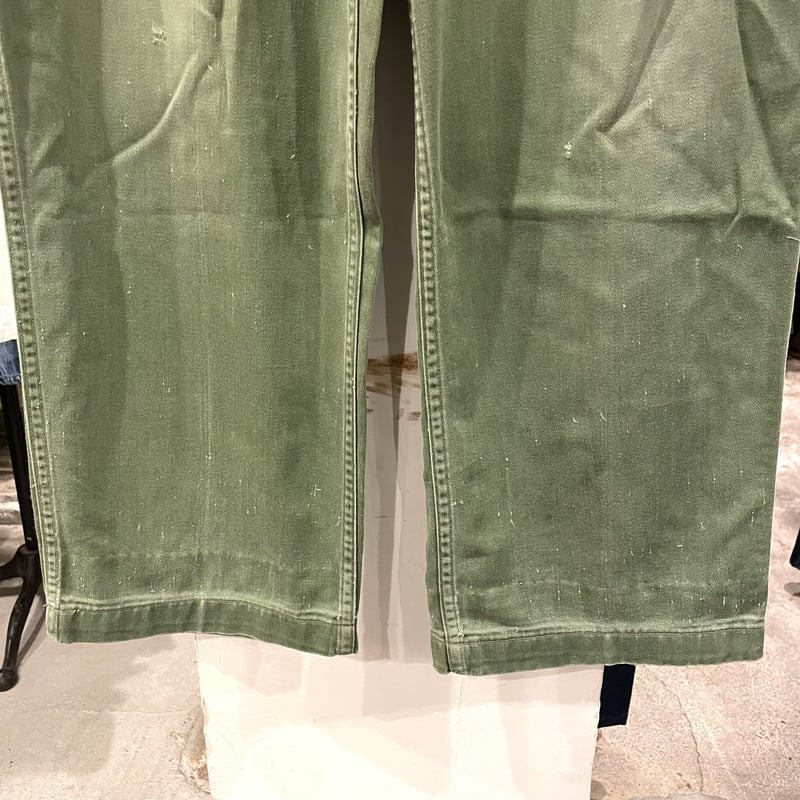 60s ベイカーパンツ USA製 shanana mil リメイク 30インチ d7673ad6616caabbe892635ff615ee