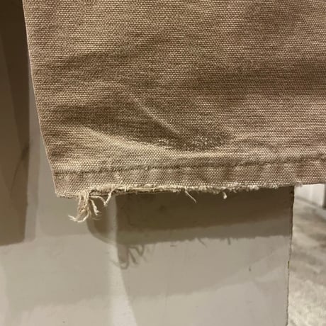 carhartt　ダック地　ペインターパンツ　カーハート　ダークカーキ　雰囲気系　32×33　(S4197)