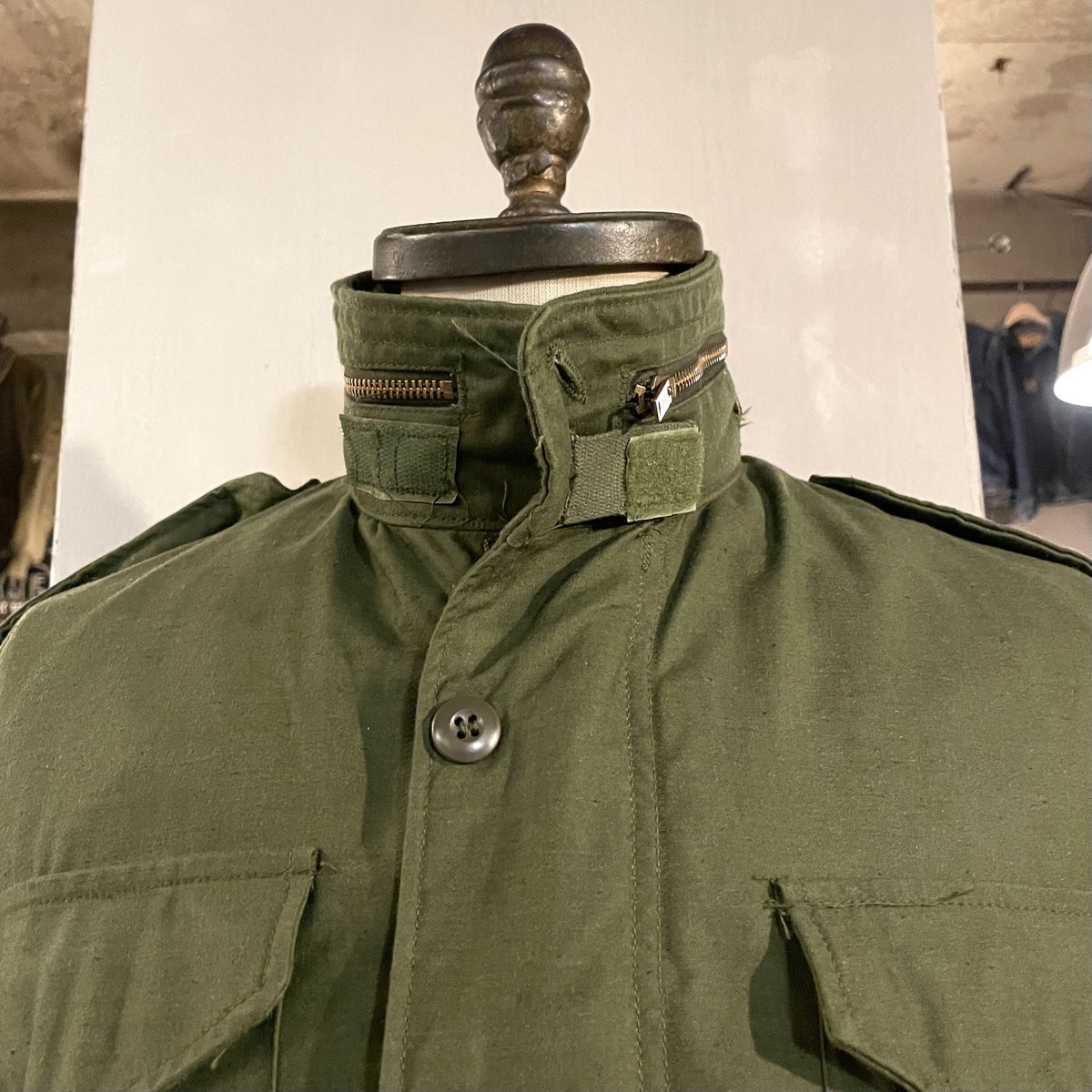 フィールドジャケット　us army M65 3rd 80s ミリタリー オヤジになったらいいから黙ってこれを着ろ！【M-65】FIELD COAT