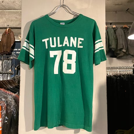 Champion WINフットボールTシャツ ビンテージ 古着 USA フットボールt