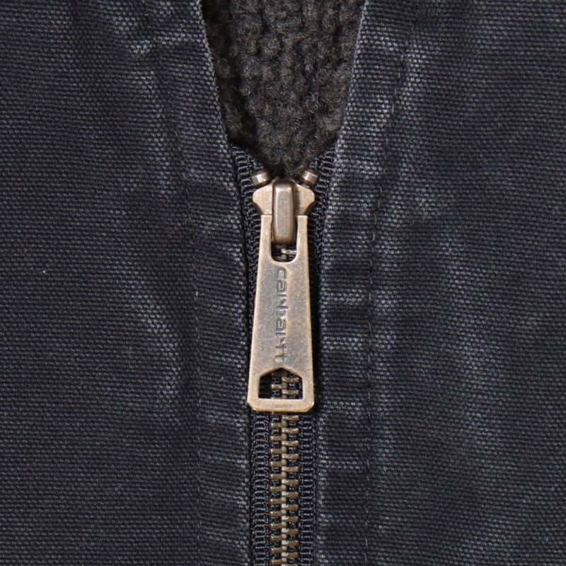 carhartt ダックベスト 黒 ボアライナー Lサイズ カーハート (Y0045
