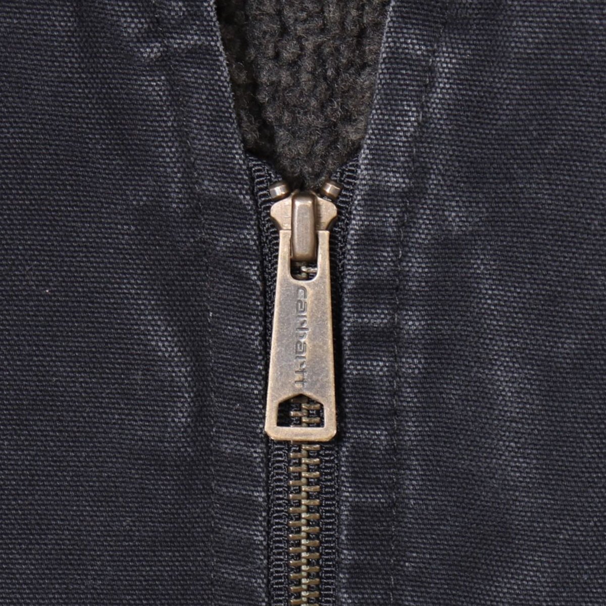 carhartt ダックベスト 黒 ボアライナー Lサイズ カーハート (Y0045