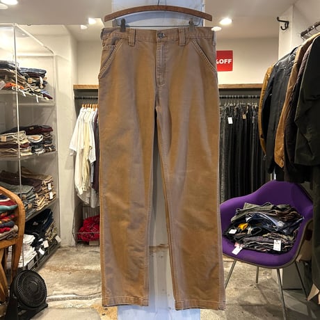 carhartt　ダック地　ペインターパンツ　カーハート　ブラウン　32×30　(S4360)