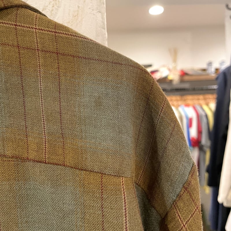 VAN HEUSEN レーヨンシャツ オープンカラー ボックスシルエット型 70s