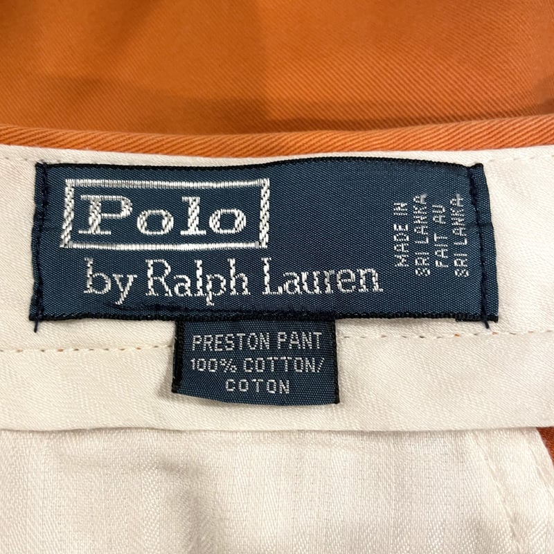 POLO by Ralph Lauren PRESTON PANT チノパン オレンジカラー