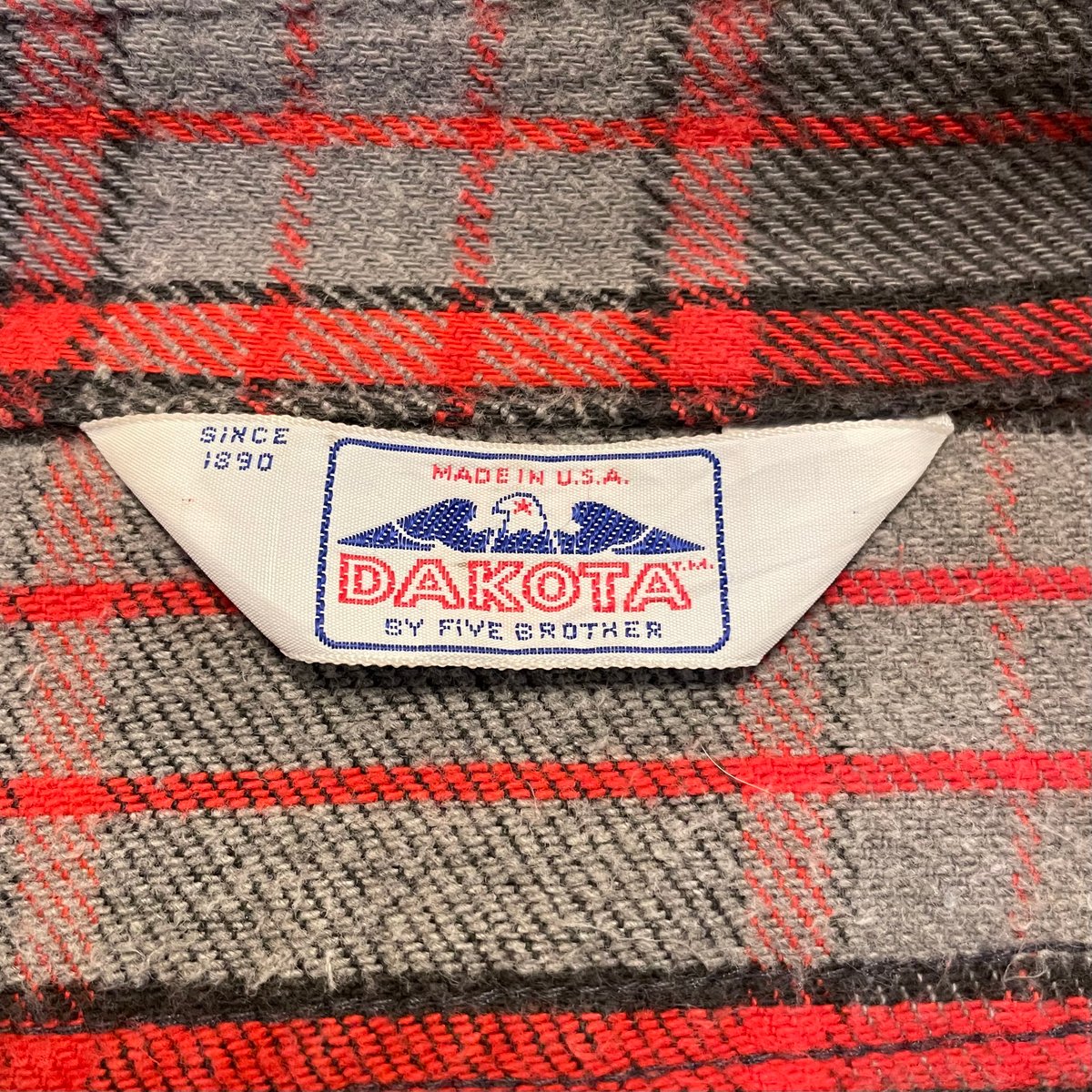 kino⭐︎　デッドストック 80’s USA製 FIVE BROTHER デッドストック☆80s USA製 FIVE BROTHERファイブブラザー