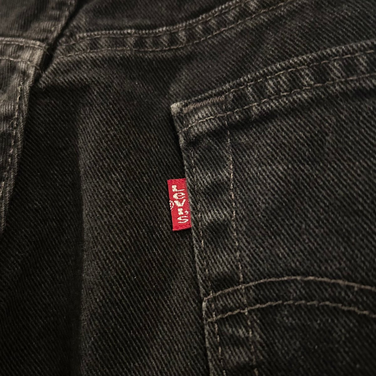 00s Levi's 550 0260 リーバイス ブラックデニムパンツ 31×31 00s Levi's 550 0260 リーバイス ブラックデニムパンツ 31×31
