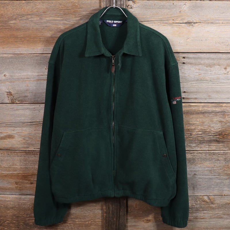90s POLO SPORT Ralph Lauren スウィングトップ フリースジャケット