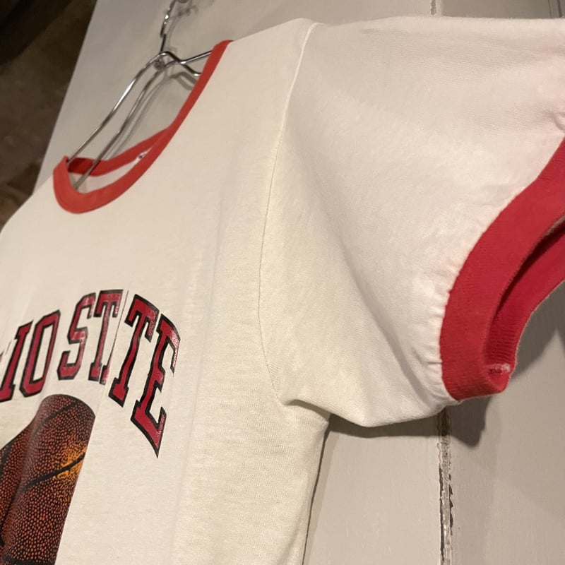 80s Champion リンガーTシャツ OHIO STATE BASKETBALL USA