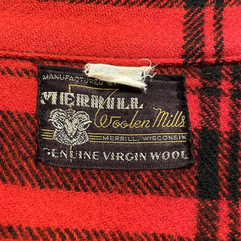 40s MERRILL WOOLEN MILLS Vintage Wool Jacket ウー