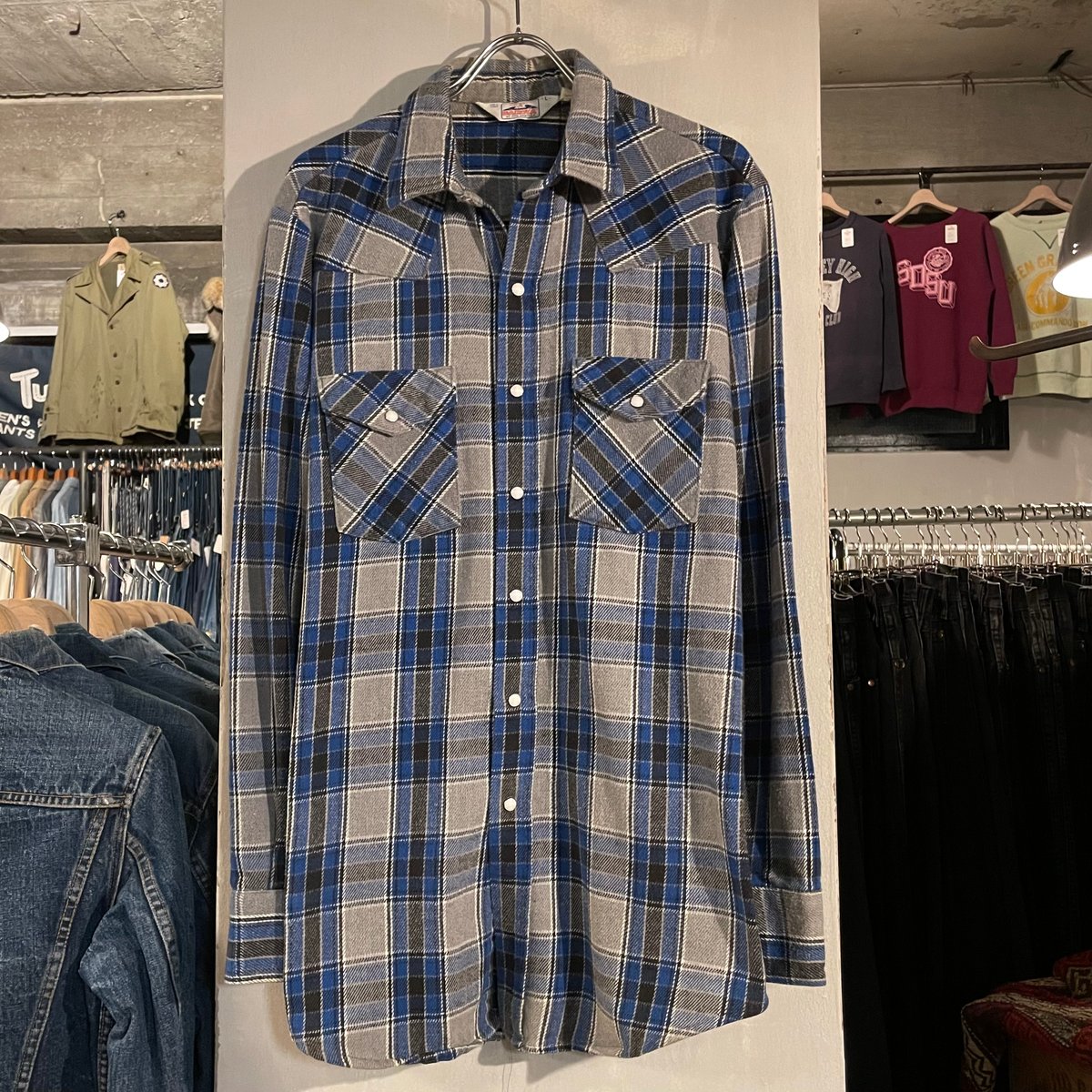DAKOTA 2XL ファイブブラザー　ネルシャツ　ウェスタンシャツ DAKOTA 2XL ファイブブラザー ネルシャツ ウェスタンシャツ