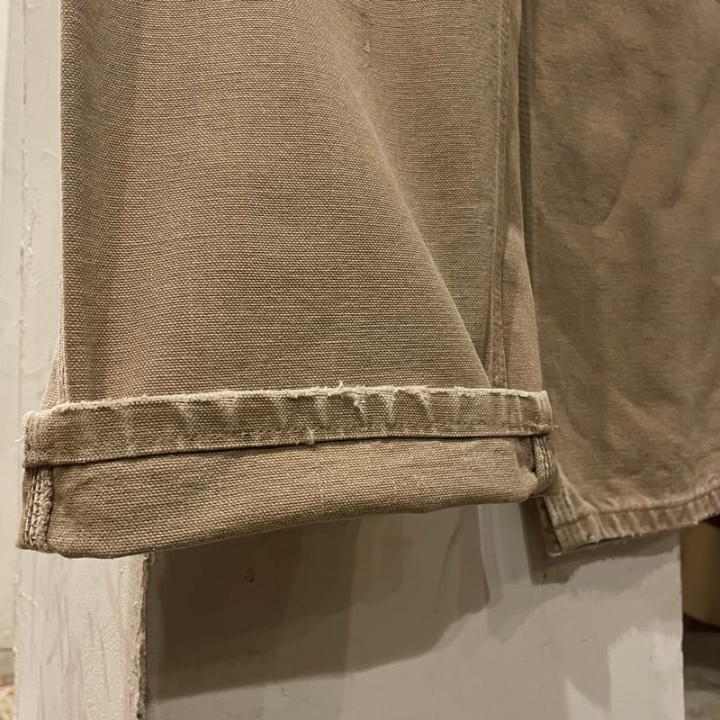 carhartt ダック地 ペインターパンツ カーハート ダークカーキ 雰囲気