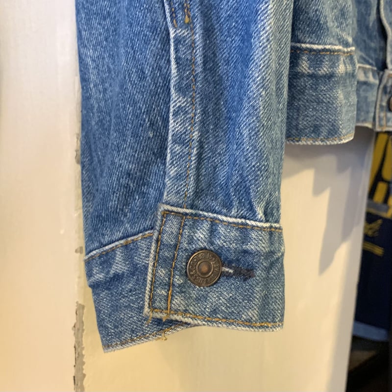 80s Levi's 70507-0214 リーバイス デニムジャケット 4つポケ ボタン裏7