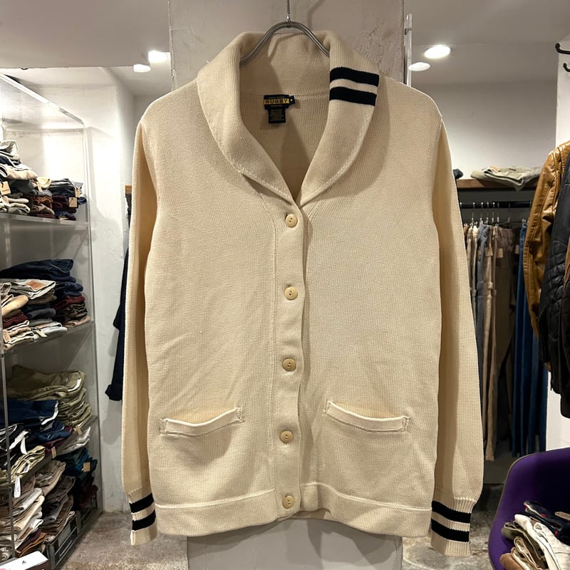 RUGBY RALPH LASUREN ショールカラーカーディガン ラグビー RUGBY RALPH LASUREN ショールカラーカーディガン ラグビー