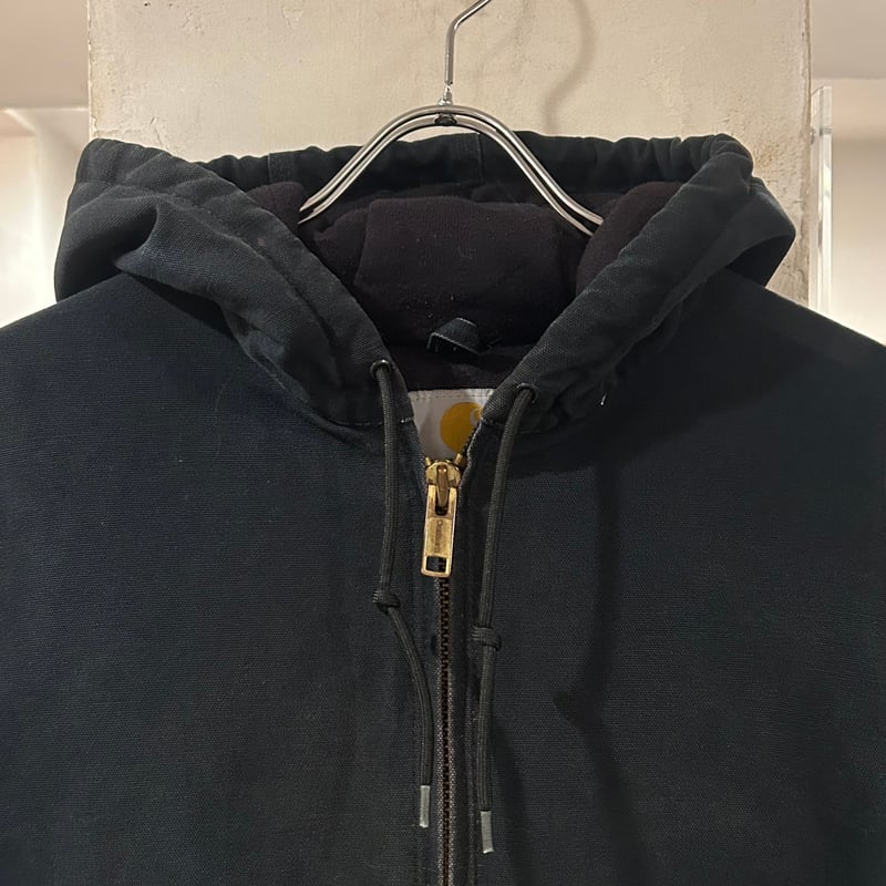 carhartt ダック地 アクティブジャケット カーハート ブラック carhartt ダック地 アクティブジャケット カーハート ブラック