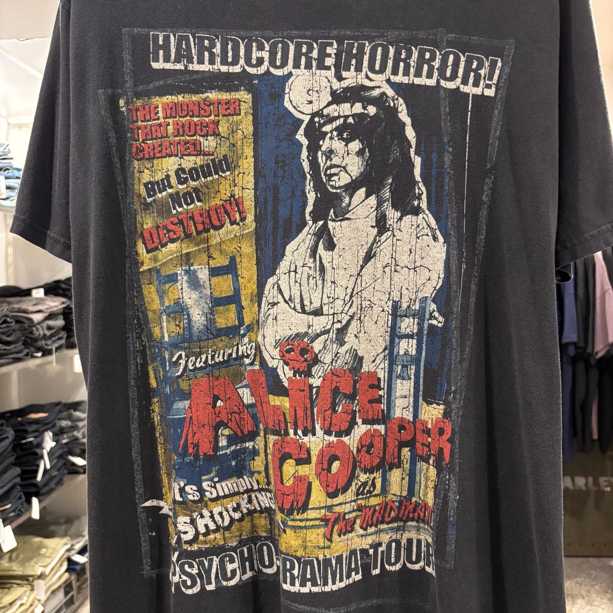 00s Hanes S/S バンドTシャツ Alice Cooper Size M アリス ク