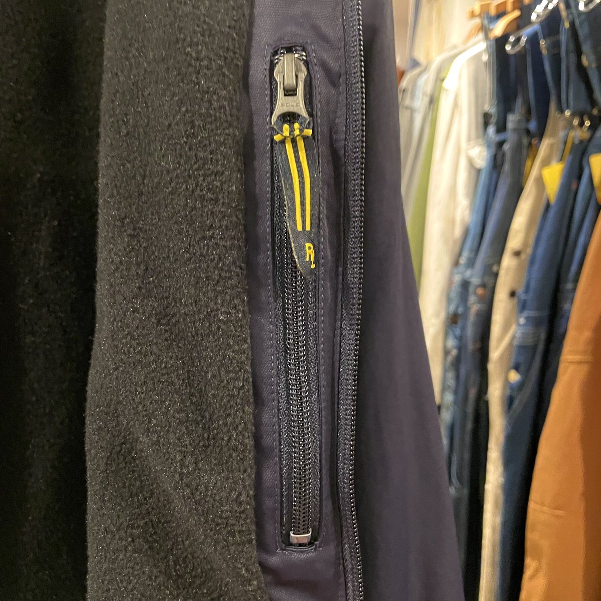 90s POLO SPORT RALPH LAUREN ナイロンジャケット フリース 90s POLO SPORT RALPH LAUREN ナイロンジャケット フリース