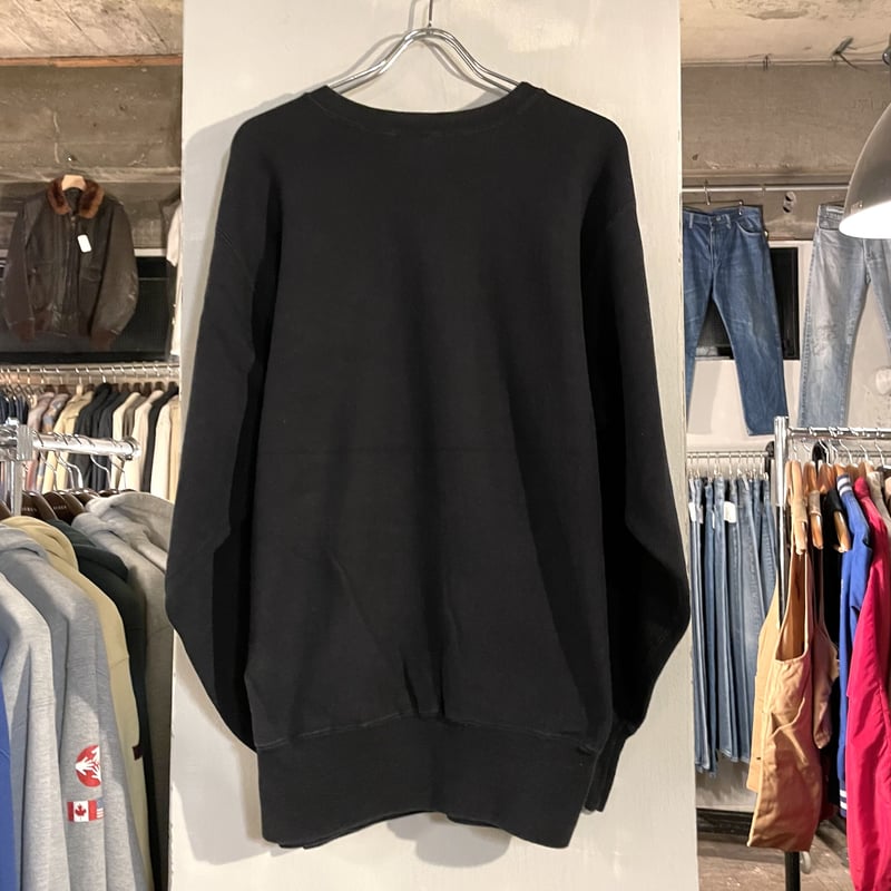 90s Champion リバースウィーブ reverse weave ブラック USA製 チ